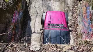 Creek and tunnel Saturday Soakin with Jeep Peeps