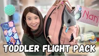 How I Pack for my Toddler's 15-Hour Overseas Flight!