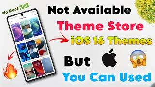 Top 10 iOS 16 Themes Available On Theme Store  Not Available Theme Store But You Can Used No Root