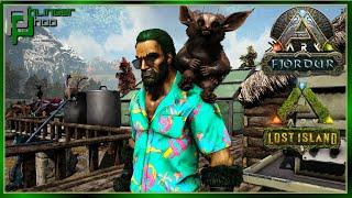 Setting Fashion Trends while taming an overpowered Ferox on Ark's Lost Fjordur 80