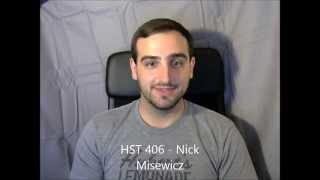 HST 406 - Nick Misewicz - Project Presentation