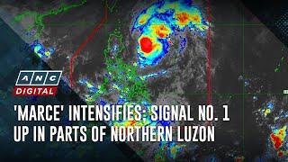 'Marce' intensifies; Signal No. 1 up in parts of northern Luzon