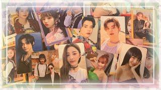 collective kpop photocard haul #2 ! twice, txt, le sserafim