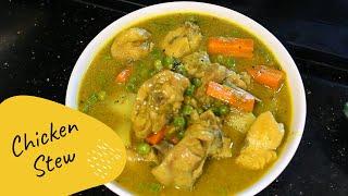 CHICKEN STEW WITH COCONUT MILK  | Chicken Stew East Indian Style
