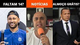 NEYMAR PODE TER SOMENTE 14 JOGOS A MAIS PELO SANTOS | TEM ALGO A MAIS NAS OBRAS DO CT E VILA?