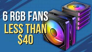 6 RGB Fans, Under $40, are they any good - Okinos Infinity Mirror Review
