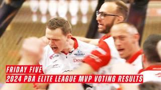 Friday Five - 2024 PBA Elite League regular-season MVP voting results