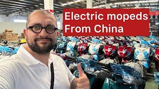 Visiting an electric moped factory in China