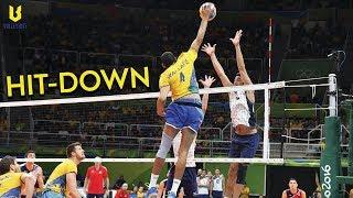 TOP 10 HIT-DOWN VOLLEYBALL SPIKES