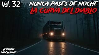 3 HISTORIAS de TERROR de TRAILEROS Vol. 32 l Terror Nocturno