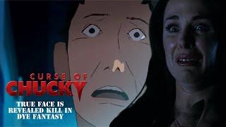 Curse of Chucky's True Face is Revealed Kill in Dye Fantasy Movie CLIP (2013)