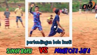 pertandingan bola kasti sinar baru vs mahkota jaya