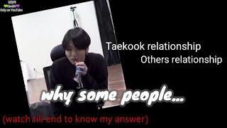 Taekook relationship vs Others - Why some people.... | Taekook FACT Time. Taekook private but Real