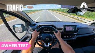 2023 RENAULT TRAFIC 2.0 150 HP 110 kW POV TEST DRIVE BY 4WHEELTEST