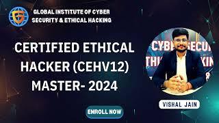 Certified Ethical Hacker CEHv12 Master 2024 #gicseh #cehv12 #ethicalhacking #hacker #hacking