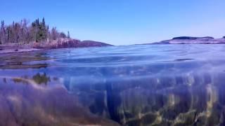 Crystal Clear Lake Superior.