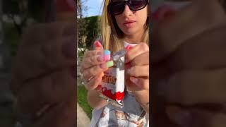 Пробую самый вкусный продукт у Киндер: Kinder Card’s! #asmr #kinder #kindercards #