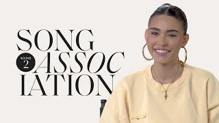 Madison Beer Sings 'Selfish', Ariana Grande & The Weeknd in ROUND 2 of Song Association | ELLE