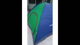Strauss 4 Person Waterproof Portable Camping Tent |  Useful for Outdoors, Picnic, Hiking Tent #camp