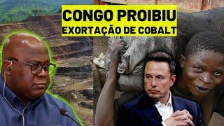 URGENTE! RDC CONGO PROÍBE EXPORTAÇÃO DE COBALTO E PREÇO DISPARA PARA $27.000! 