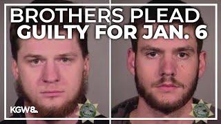 Oregon brothers plead guilty for role in January 6 Capitol riot