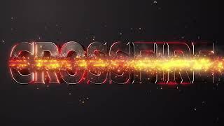 crossfire text effect intro