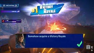 How to EASILY Somehow acquire a Victory Royale in Fortnite locations Quest!