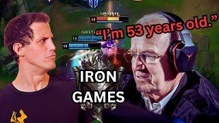 HE'S 53 YEARS OLD IN IRON. I CASTED HIS GAMES. | CaptainFlowers