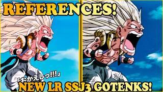 A SSJ3 Gotenks in Dokkan! New LR References