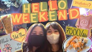 Hello Weekend Flea Market - Trendy Bazaar in Ho Chi Minh City - vietnam vlog