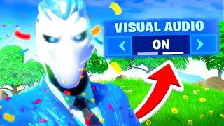 Why You Should Use Visual Sound Effects In Fortnite (Chapter 3 Tips & Tricks)