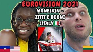 REACTION TO Maneskin - Zitti e Buoni (Italy  Eurovision 2021) | FIRST TIME WATCHING