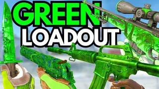 The BEST GREEN Inventory for CS2! (BUDGET GREEN Skins Themed Loadout)