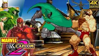 Marvel vs. Capcom 2 - Magneto, Thanos, Doctor Doom (PS2 / 2002) 4K 60FPS