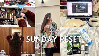 SUNDAY RESET VLOG | self-care, cleaning & organising