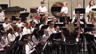 Mac Williams MS Concert Band - 'Coldwater Creek' - Robert Sheldon