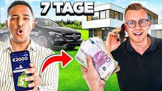 In 7 Tagen Online so viel Geld wie möglich verdienen! Teil 1 @VincentPecho[Selbstexperiment]