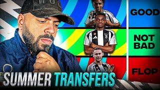 BRUTALLY Rankings Juventus 2024/25 Signings 
