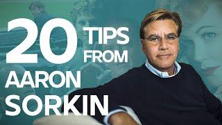 20 Screenwriting Tips from Aaron Sorkin