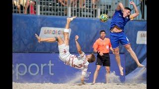 France vs. Denmark Euro Beach Soccer League Superfinal Alghero 2024 - BEST GOALS