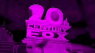 20th Century Fox 1994 logo in Purplestretched