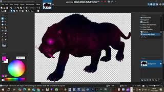 i made darker space monster tiger