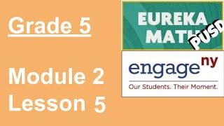 EngageNY Grade 5 Module 2 Lesson 5
