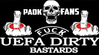 PAOK 1926 PROUD TIM PROUD FANS. 13/8/2019 UefaMafia