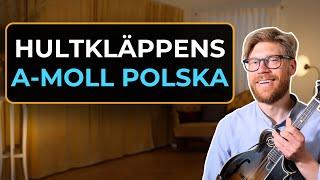 Mandolin Lesson // Hultkläppens A-moll Polska // Swedish Traditional Music