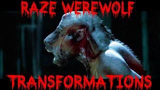 Raze - werewolf transformation scenes - underworld HD