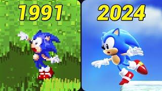 The evolution of SONIC balancing itself out (1991-2024)