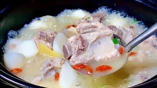 When stewing yam pork ribs soup,remember not to cook it directly in the pot.I will teach you a trick