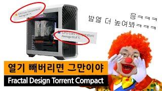 The top power is bad for relieving heat? How about Torrent? Fractal Design Torrent Compact