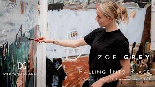 ZOE GREY -  Artist Interview -  Falling Into Place